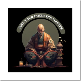 Find your inner Zen Master Posters and Art